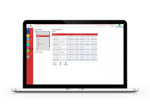 Software-Modul Checklistenmanagement