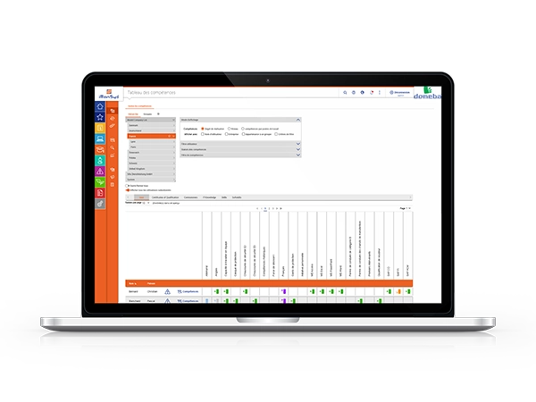 iManSys logiciel: Aptitudes & Compétences